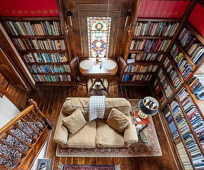 The Camp Arden Library Airbnb